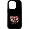 Sarcastic Humor Lover Heart Custodia per iPhone 15 Pro Ti tollero Divertente Sarcastico