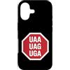 Molecular Biologist Genetics Science Hum Custodia per iPhone 17 Detto divertente UAA UAG UGA Stop Codon Biology