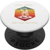 Giardiniere Giardino Abbigliamento Piant Maglietta Da Giardino Da Donna, Fiorista, Hobby, PopSockets PopGrip Adesivo