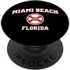 Miami Beach FL Souvenirs & Gifts by DV8s Miami Beach Florida (FL) PopSockets PopGrip Adesivo