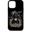 Motorcycle Gospel & Christian Faith Ride Custodia per iPhone 12 mini If The Devil Isn't Bothering You... Men Christian Motorcycle