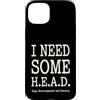 Sarcastic Acronyms Couples Humor Custodia per iPhone 15 Plus Ho bisogno di abbracci Incoraggiamento Devozione Acronimi