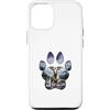 Timowo Studio Custodia per iPhone 12/12 Pro Stambecco Impronta Natura Alpina