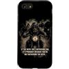 Motorcycle Gospel & Christian Faith Ride Custodia per iPhone SE (2020) / 7/8 If The Devil Isn't Bothering You... Men Christian Motorcycle