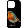 Robin Bird Outfit Custodia per iPhone 15 Pro Max Divertente Robin Bird Look per Ragazzi e Ragazze