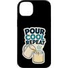 Jimbeels Custodia per iPhone 14 Plus Pour Cool Repeat Candele