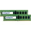 Integral Integral 1JQ79AV-IN memoria 32 GB 2 x 16 GB DDR4 288-pin DIMM Data Integrity Check [verifica integritÃ dati] (32GB [2x16GB] SERVER RAM MODULE KIT DDR4 2666MHZ PC4-21300 REGISTERED ECC DIMM RANK1 1.2V 2GX4 CL19 INTEGRAL) 1JQ79AV-IN