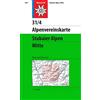 Deutscher Alpenverein DAV Alpenvereinskarte 31/4 Stubaier Alpen, Mitte 1: 25 000: Wege und Skitouren