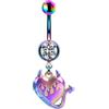 FREELANCE JW Piercing ombelico Cuore Ribelle - MULTICOLOR