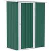 Easycomfort Casetta Porta Attrezzi Capanno in Acciaio Impermeabile 142x84x189cm