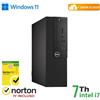 DELL-RINOVO PC DELL OPTIPLEX 3050-7050 SFF INTEL CORE I7-7 GEN 8GB 256GB SSD WINDOWS 11 PRO - RICONDIZIONATO**PUOI PAGARE ANCHE ALLA CONSEGNA!!!**
