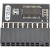 Akozon Modulo TPM 2.0 a 20 Pin, Modulo di Sicurezza Crittografia TPM 2.0 per Processore Crittografico Autonomo 2x10P 20 Pin per