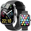 Matast 2026 Smartwatch Uomo Donna, 1.96 Smartwatch con Effettua/Risposta Chiamate, Impermeabil IP68 Smart Watch per Android/iOS, 110+ Sportive Fitness Tracker con Sonno Contapassi Cardiofrequenzimetro