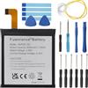 Fuworance 3000mAh 3.85V B2PZC100 Batteria Compatibile con HTC 2PZC, 2PZC100, 601HT, U11, U11 TD-LTE, U-3f, U-3u, U-3w, 35H00271-00M Telefono Mobile Batteria con kit di riparazione