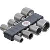 Kraftmann 67308 Set di chiavi a bussola per trapani 5-13 mm