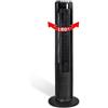 JOM Autozubehör Ventilatore a torre XL Ventilatore a torre Raffreddatore d'aria rotante a 180°