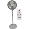 Lean Toys Ventilatore da piedistallo Vento 40 cm 40W Bianco Macchina del vento Raffreddatore d'aria