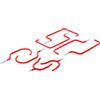 BGS technic Assortimento di ganci a vite per parete e soffitto | 8 pz.