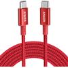Anker Nuovo cavo USB-C a USB-C da 100 W in nylon (3 m) rosso