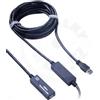 PremiumCord Cavo di ripetizione e prolunga USB 3.0 PremiumCord A/M-A/F 10 m (ku3rep10)