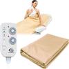 EcoSapiens Coperta elettrica, coperta per sauna, riscaldatore a infrarossi, panca per sauna, coperta riscaldante a 2 zone - 180 x 220 cm