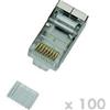 DATACOM Spina STP CAT6 8p8c- filo RJ45 (100pz)