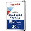 Toshiba Serie MG10 MG10ACA20TA - Disco rigido - Enterprise - 20 TB - interno - 3,5" (8,9 cm) - SATA 6Gb/s - 7200 rpm - Buffer: 512 MB
