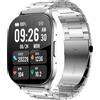 Winner Group Smartwatch WG AirFlexOne - argento, 2x cinturino