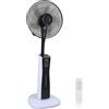 Peviasot Ventilatore da pavimento da 75 Watt, 3 velocità, ventilatore da terra, generatore di vento, timer da 7,5 ore con telecomando