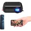 Itimport Proiettore ITIMPORT fino a 170" pollici MOBILE Bluetooth FullHD 1080P Potente