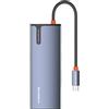 Cofi adattatore hub USB-C 6-in-1 - Hub multifunzionale con HDMI, RJ45, Power Delivery e USB 3.0