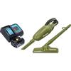 Makita Aspiratore a batteria Makita DCL 180 SFO 18 V 0,65 l serie Olive Outdoor Adventure + 1x batteria ricaricabile 3,0 Ah + caricabatterie