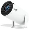 GORDON Mini proiettore Gordon G908, risoluzione 4K, 1080P, Wi-Fi, bianco