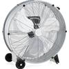 Costway Ventilatore da pavimento COSTWAY 180W con piedistallo 65cm, ventilatore a tamburo macchina del vento Potente con 3 livelli di velocità e rotelle argento