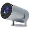 OEM proiettore 4K, sistema Android 11, 260 ANSI lumen, grigio HY300, spina Eu