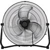 StarTech Ventilatore industriale ad alte prestazioni da 20 pollici - Ventilatore da pavimento con 3 livelli di velocità - Inclinazione regolabile a 360° - Ventilatore da pavimento ad alta velocità per casa e ufficio