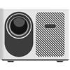 Zelurxx Proiettore smart ZELURXX Full HD 1080P T8, 500 ANSI lumen, 40-150 pollici, Wi-Fi, messa a fuoco automatica, 3D ToF, altoparlanti stereo, bianco