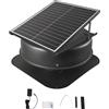 Sweiko Ventilatore da tetto a energia solare Ventilatore 42W Termostato Telecomando