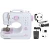 Gistuch Macchina per cucire domestica Elettrica con funzione di cucito 12 punti Avvolgitore automatico piccolo