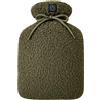 Warmpi® Bottiglia d'acqua calda elettrica a infrarossi, scaldamani, termoforo, cuscinetto riscaldante con powerbank - senza fili / ricaricabile - verde orsetto