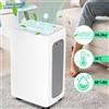 Aopunly Deumidificatore d'aria Aopunly 26L/giorno 4,3L serbatoio, deumidificatore ambiente 43dB, con serbatoio acqua Deumidificatore