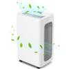 Hebitod Deumidificatore Hebitod 26L/giorno con WIFI e App Deumidificatore d'aria, 20m²-25m², deumidificatore per ambienti 43dB, deumidificatore con timer 24H, deumidificatore