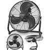 MalTec Ventilatore da pavimento Ventilatore da piedistallo Circolatore d'aria MalTec W-OC150WT Nero Macchina del vento silenziosa 45cm alta portata d'aria per camera da letto ufficio