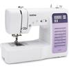 Brother Macchina da cucire, Brother FS70WTX, elettronica, facile da usare, ampia area di lavoro