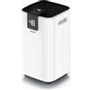Brandson Deumidificatore Brandson a compressore elettrico, 16L/24h, deumidificatore per ambienti, 35m², automatico, timer, tubo di scarico, asciugatura biancheria, serbatoio da 2,2L, sbrinamento, rotelle