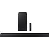 Samsung Soundbar Samsung HW-T420, 2.1 canali, 150 W, Bluetooth 4.2, subwoofer cablato da 6,5", Dolby Digital 2 canali