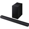 Samsung Soundbar, SAMSUNG HW-B66CF, 3.1 canali, subwoofer wireless da 6,5'', altoparlante centrale, Adaptive Sound Lite, DTS Virtual:X