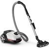 Philips Aspirapolvere con sacchetto PHILIPS serie 6000, 900 W, 4 L, 77 dB, filtro HEPA, spazzola TriActive+ LED, bianco