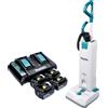 Makita Aspirapolvere a batteria Makita DVC 560 PM4 36 V (2x 18 V) 5 l Brushless + 4 batterie da 4,0 Ah + caricabatterie