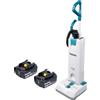 Makita Aspirapolvere a batteria Makita DVC 560 F2 36 V (2x 18 V) 5 l Brushless + 2 batterie da 3,0 Ah - senza caricabatterie